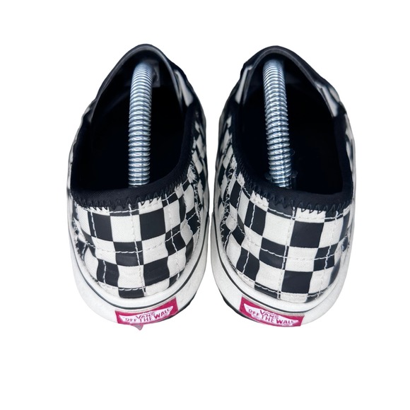 Vans Unisex Slip Er 2 Checkerboard Slip-On Casual Shoes Black‎ White Size 7/8.5 - Picture 5 of 8